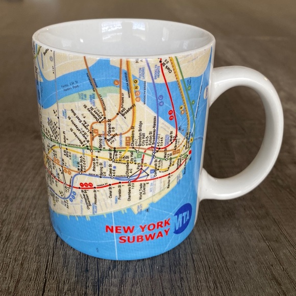 Mug subway map 11oz. - Picture 2 of 5